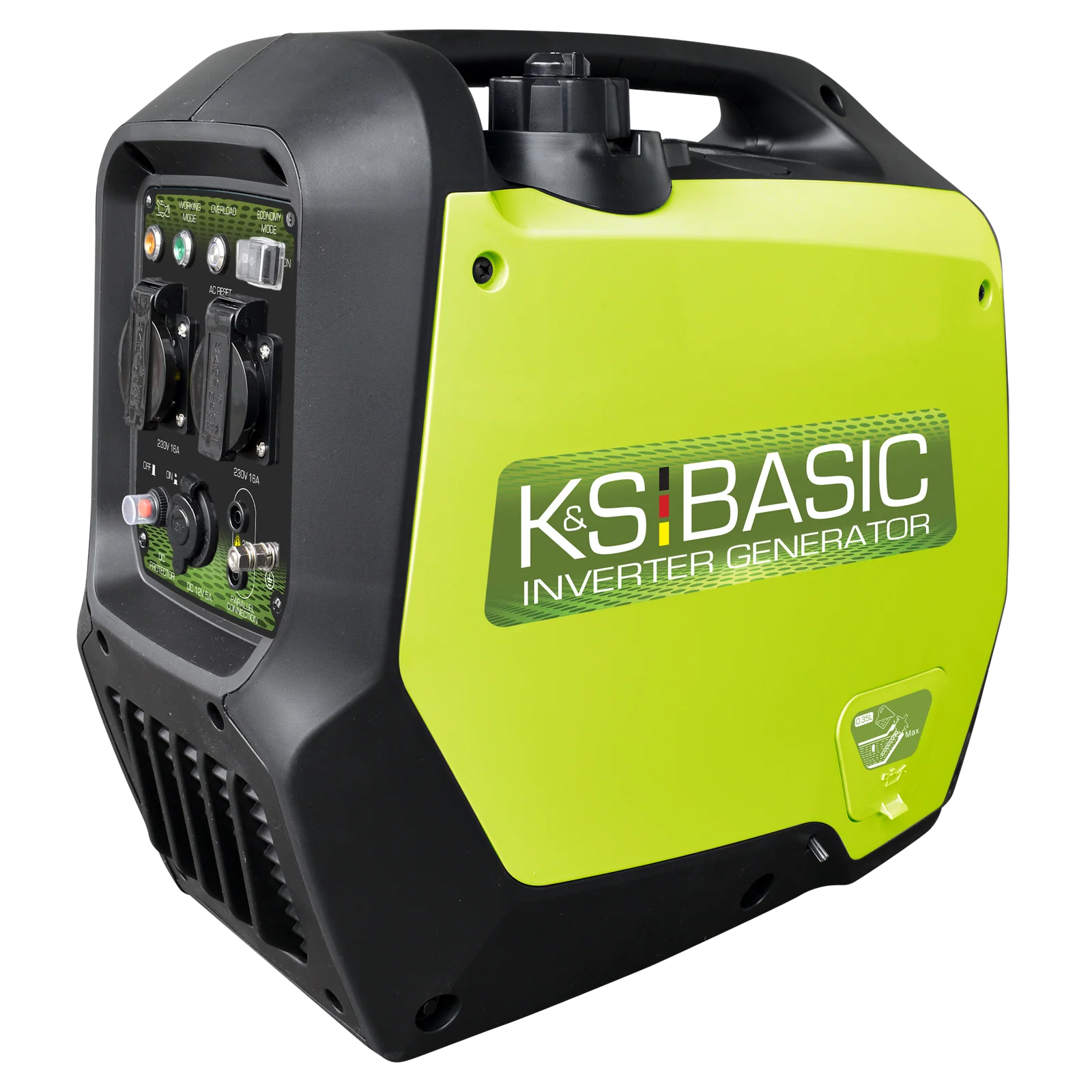 Generatoare digitale - Generator digital monofazat Konner & Sohnen KSB 21i S, 2 kW, benzina, 3.3CP, silentios, bobinaj cupru