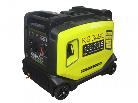 Generatoare digitale - Generator digital monofazat Konner & Sohnen KSB 30i S, 3.3 kW, benzina, 8.5CP, silentios