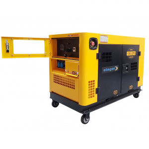 Generator insonorizat Stager YDE12TD, 3000rpm, diesel, monofazat [1]