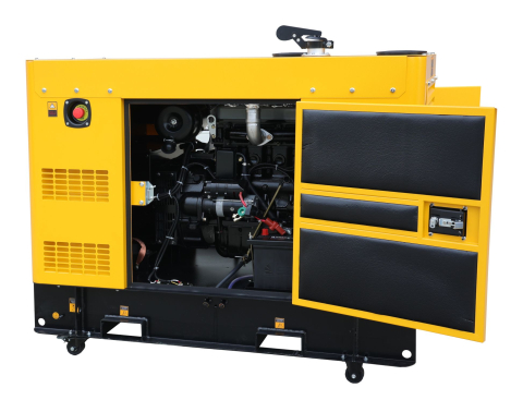 Generator insonorizat Stager YDY18S3, 1158000018S3 18kVA, 23A, 1500rpm, trifazat, diesel [1]