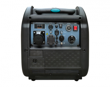 Generator invertor Könner & Söhnen KS 5500iES ATSR, 5.5 kW, benzina, 9.5 cp, 1х16А, 1х32А, motor KS 330i, consum redus, LED display [4]