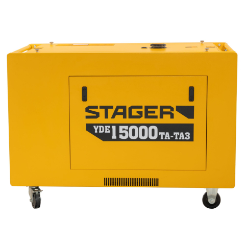 Generator profesional diesel Stager YDE15000TA-TA3, 11.5 kW, 230-400V, insonorizat, pornire electrica [10]