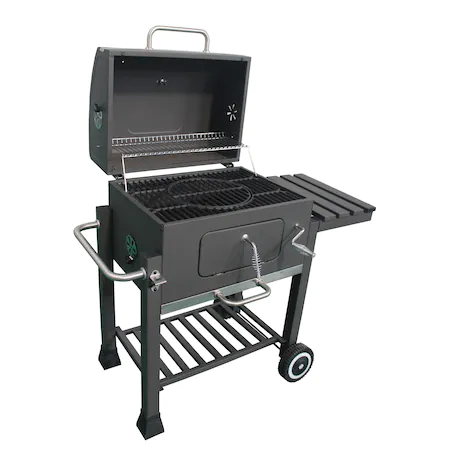 Gratare gradina - Gratar Tarrington House Memphis cu grill de fonta 57x41,7 cm, cenusar, desfacator de bere