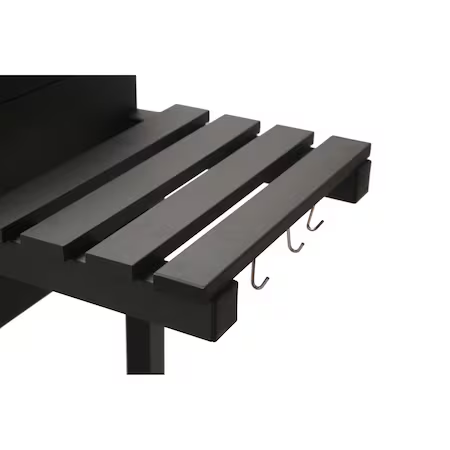 Gratar Tarrington House Memphis cu grill de fonta 57x41,7 cm, cenusar, desfacator de bere [3]