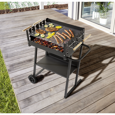 Gratar Tarrington House Dreptunghiular tip Z cu grill cromat 58,5x41 cm [3]
