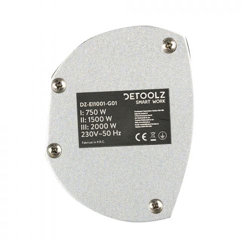 Incalzitor pentru terasa Detoolz, 2KW, 3 trepte de putere, inaltime ajustabila pana la 2.1m, cu telecomanda [6]