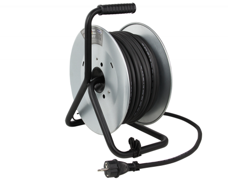 Prelungitor cu tambur KS CRM-30M Konner & Sohnen, 3600 W, 30 metri, stecher 1 x 16А / 230V, prize 4 x 16А / 230V, cablu 3*2.5 mm din cupru, tambur din metal [7]