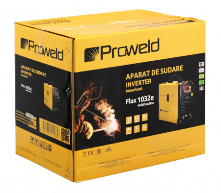 Invertor sudura MIG-MAG/MMA Proweld FLUX 1032e, 140A, 60% sarma 0.6-1.00 mm, electrod 1.6-3.2 [6]