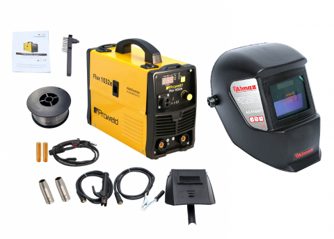 Invertor sudura MIG-MAG/MMA Proweld FLUX1032e, 140A, 60% sarma 0.6-1.00 mm, electrod 1.6-3.2 + masca sudura automata cu cristale lichide [0]