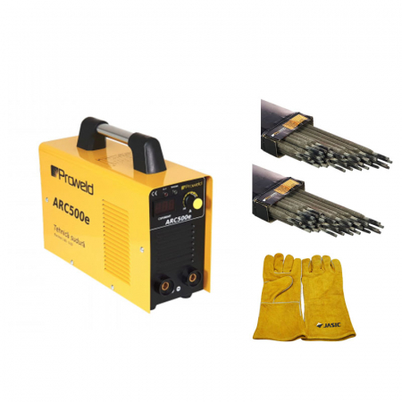 Invertor sudura Proweld ARC500e invertor sudura, electrod max. 5,00, 250A, 60%, valiza transport inclusa + electrozi si manusi [0]
