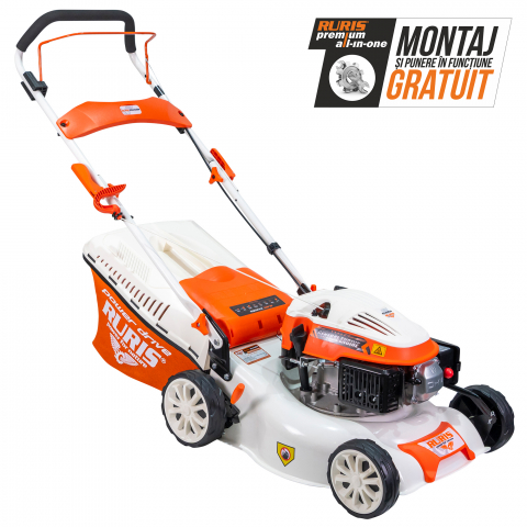 Curte, gradina, microferme - Mașină de tuns gazon RURIS RX200S 2.7 CP, 42 cm