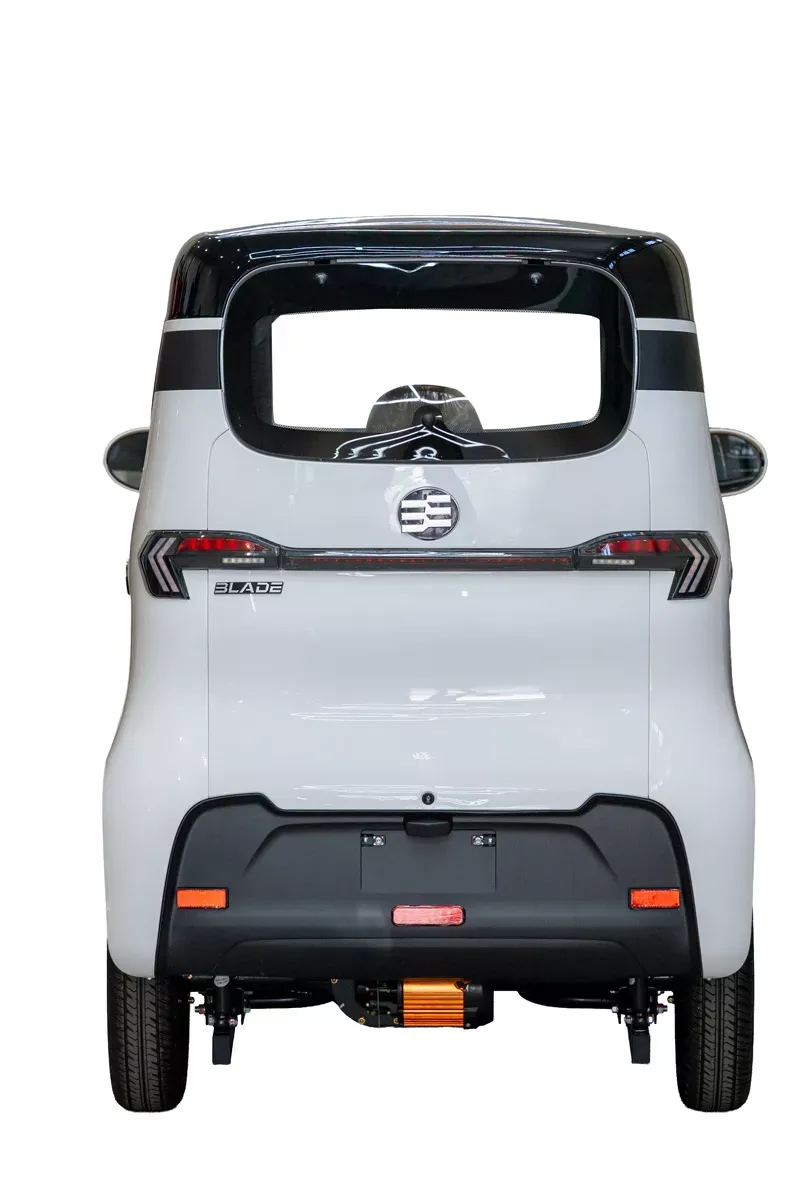 Masina electrica fara permis BLADE CITY Plus Alb-Negru cu aer conditionat [14]