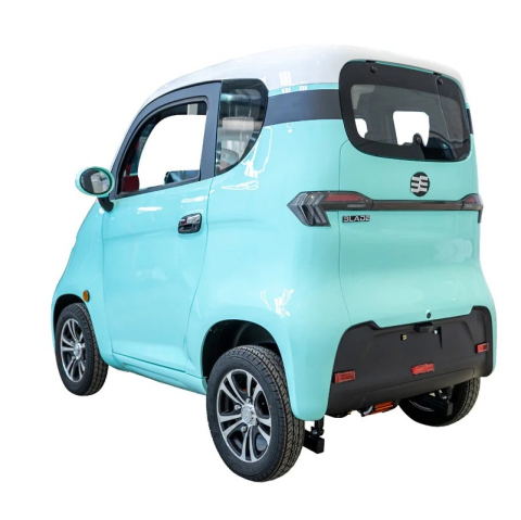 Masina electrica fara permis BLADE CITY Plus Verde-Alb cu aer conditionat [3]