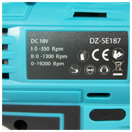 Masina gaurit insurubat cu percutie Detoolz DZ-SE187 28Nm 18V Li-ion [6]