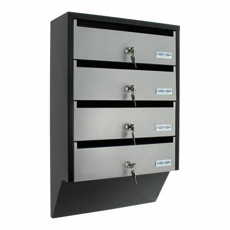 Accesorii - Modul de apartament Rottner Depot 4 Argintiu/ Negru 