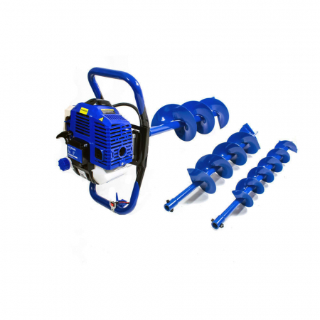 Motoburghiu Hyundai HY-EA520, benzina 2,2 CP, include burghiu 100, 150, 200 mm [1]
