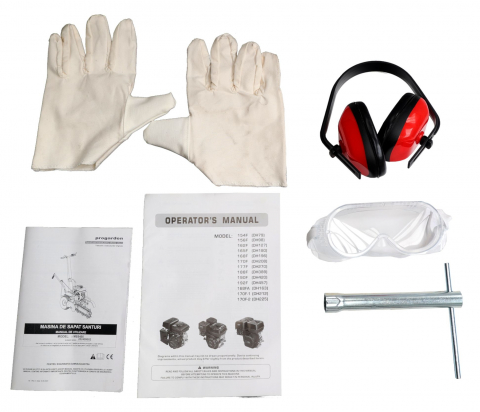 Masina de sapat santuri ProGARDEN MSS450 5162000009, 7CP, benzina, latime 100 mm, adancime 450 mm [4]