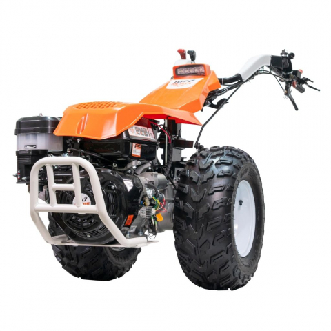 Motocultivator RURIS 1077CSP 16CP, benzina, pornire electrica, 3+2 viteze, diferential + lama de cosit CX77 + freza de sapat SX77 + plug PX77 [12]