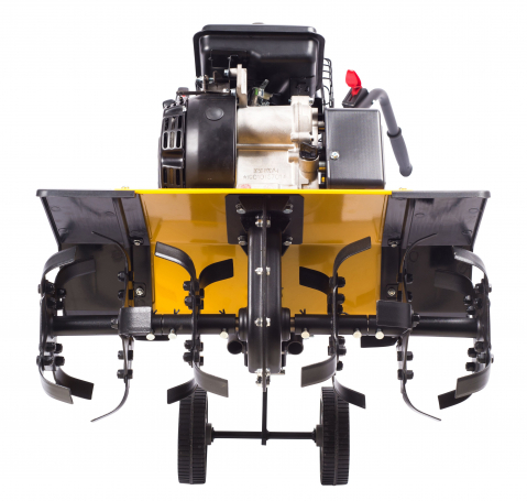 Texas Lilli 365TG, motocultor profesional, transmisie dublu arbore, benzina, 1.4kW, adancime 260mm, latime 400-600mm, 2 viteze, roti cauciuc, rarita, garantie pe viata cutite [4]