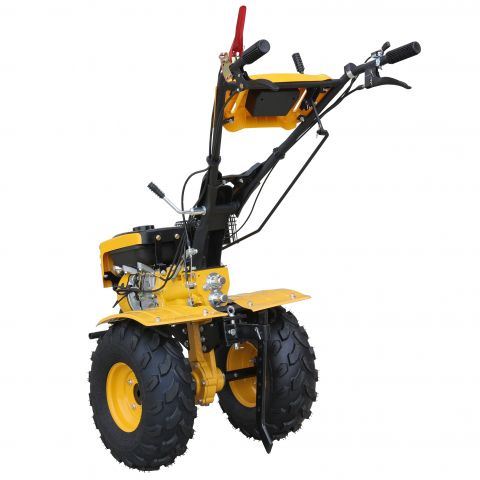 Motocultor ProGARDEN Campo 873 4563000003 Alpine  7CP, 2+1 trepte, 2+1+1 freze, benzina, roti ATV, 2 prize putere [3]