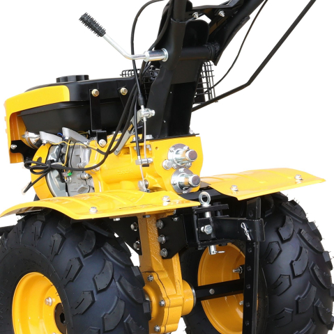 Motocultor ProGARDEN Campo 873 4563000003 Alpine  7CP, 2+1 trepte, 2+1+1 freze, benzina, roti ATV, 2 prize putere [4]