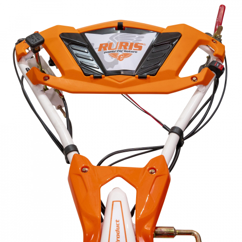 Motosapatoare RURIS 1001KSD + roti cauciuc 5.00-12+plug reversibil rev2+roti metalice 500 11 CP [6]