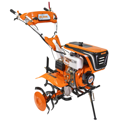 Motosapa RURIS 651KSD Diesel 6 CP cu rarita, roti metalice 400 si roti 4.00-8 [5]