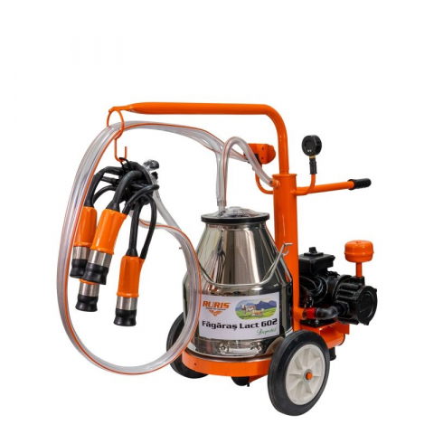 Mulgatoare si aparate de muls - Mulgatoare RURIS Fagaras Lact 602 550 W, 1 post, bidon 30l inox