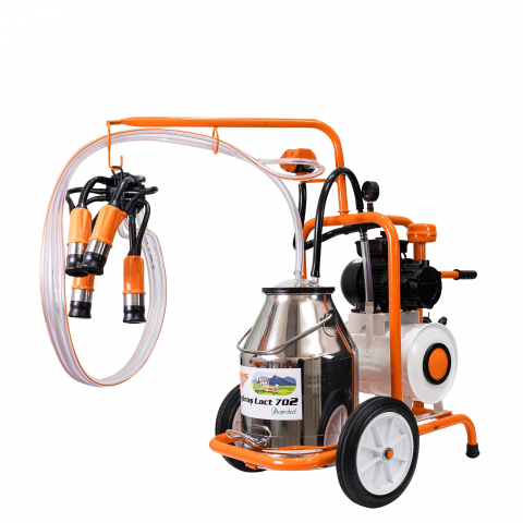 Mulgatoare si aparate de muls - Mulgatoare RURIS Fagaras Lact 702 550 W, 1 post, bidon 30l inox