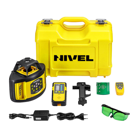 Nivele laser - Nivela laser rotativă Nivel System NL520G distanta maxima 500m cu fascicul verde