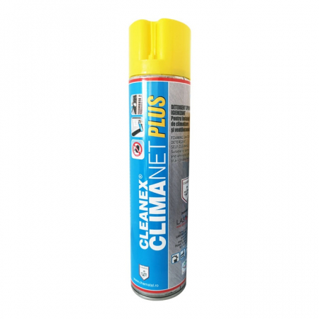 Diverse accesorii - CLEANEX CLIMANET PLUS - Spray detergent spumogen pentru curatarea aparatului de aer conditionat