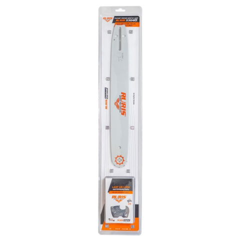 Curte, gradina, microferme - Pachet lama si lant drujba RURIS 33040 - sina 40 cm + lant 3/8 compatibil RURIS RM420, DAC 320EL, DAC 324EL, DAC 405RS
