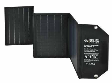 Panou solar fotovoltaic portabil Konner & Sohnen KS SP28W-4 28W [4]