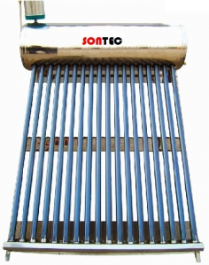 Panouri solare nepresurizate termosifon - Panou solar nepresurizat Sontec SP-470-58/1800-200/24-C cu boiler 200 litri si 24 tuburi