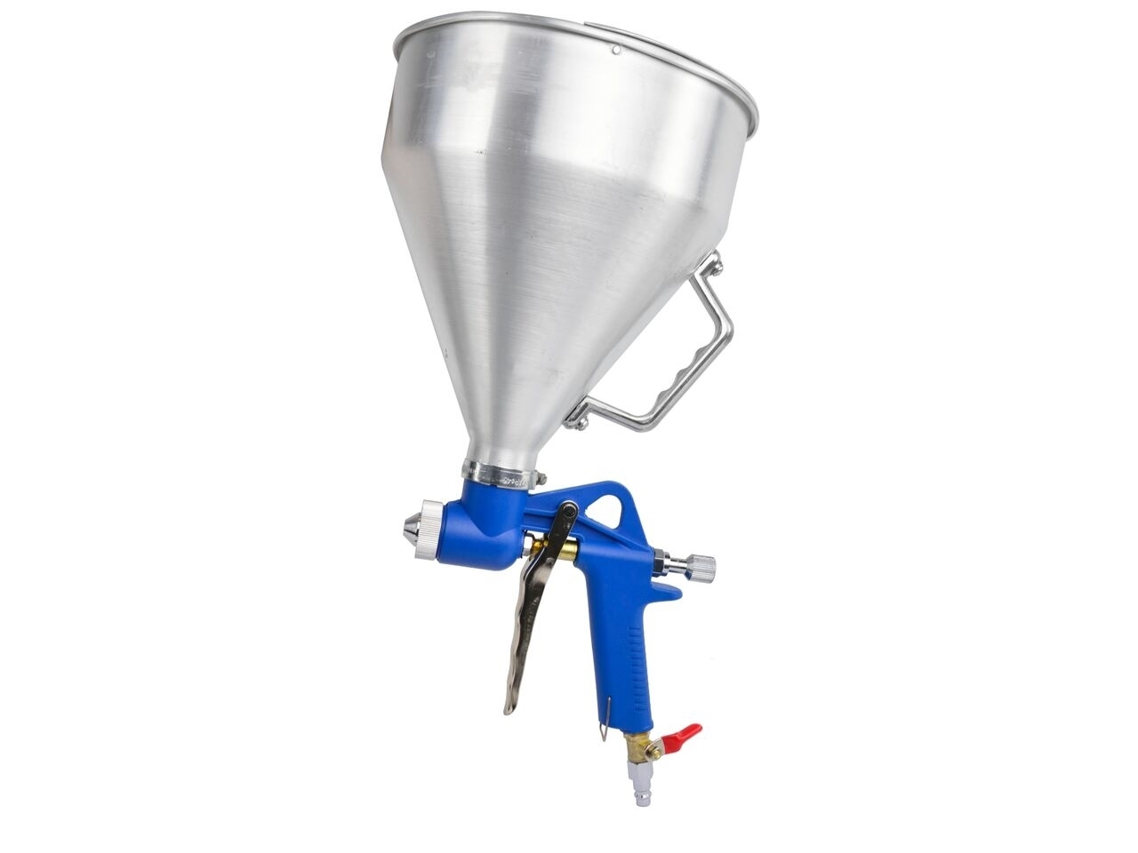 Accesorii compresoare - Pistol de vopsit si gletuit profesional cu rezervor de 4500ml, Geko G01145