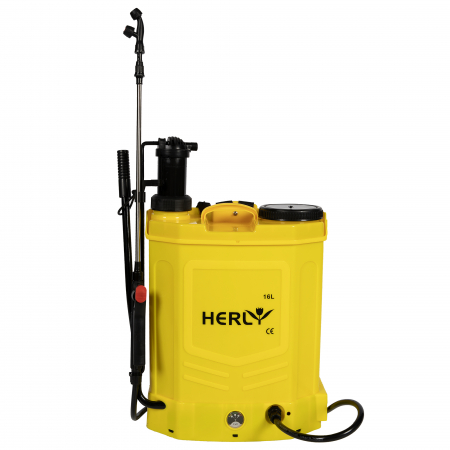 Atomizoare si pulverizatoare - Pompa stropit 2 in 1 (acumulator+manuala) 16L HERLY GF-0639