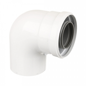 Accesorii centrale termice pe gaz - Cot 90 grade 60/100 pentru centralele conventionale