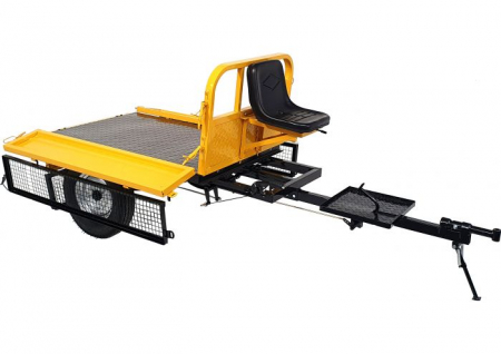 Remorca motocultor ProGARDEN Campo RM500C 468100RM500C 500kg interior bena 830x1310x280mm [3]