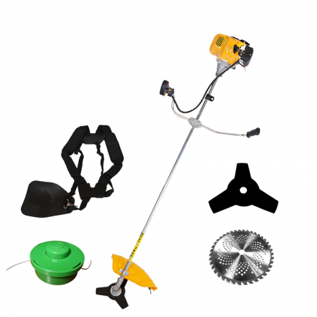 Curte, gradina, microferme - ProGARDEN MC24P Motocoasa de umar 2.4CP, benzina 2t cu 4 accesorii