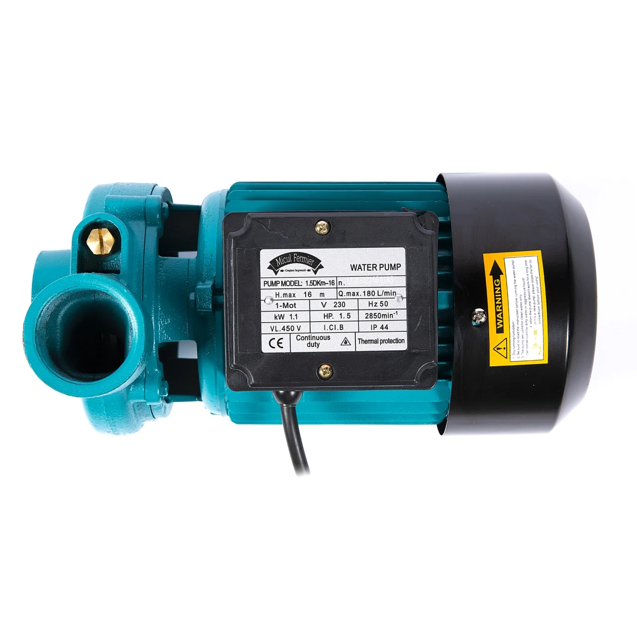Pompă de suprafață centrifugă Micul Fermier DK GF-2054, 1.1 kW, 180 l/min, racord 1.5 inch [2]
