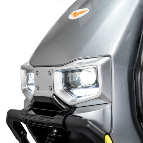 Scuter electric RURIS PILOT SX710G Gri, 2100W, topcase inclus, autonomie pana la 59 km [2]