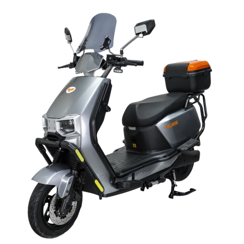 Scutere electrice - Scuter electric RURIS PILOT SX710G Gri, 2100W, topcase inclus, autonomie pana la 59 km