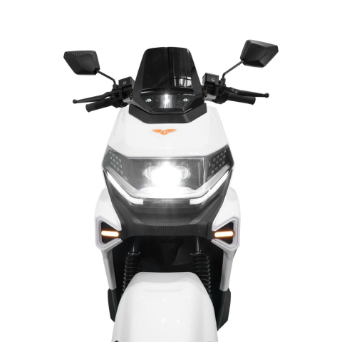Scuter electric RURIS PILOT SX720A Alb, 2500W, baterie 72V 32Ah, autonomie până la 92 km [2]