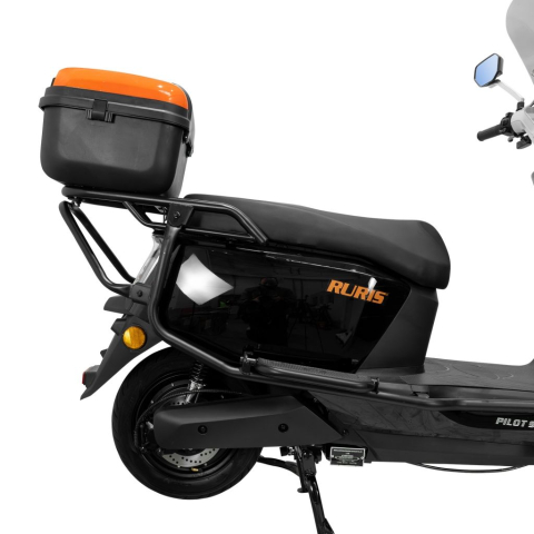 Scuter electric RURIS PILOT SX710N Negru, 2100W, autonomie 59 km, topcase inclus [14]