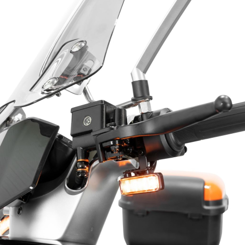 Scuter electric RURIS PILOT SX710N Negru, 2100W, autonomie 59 km, topcase inclus [1]