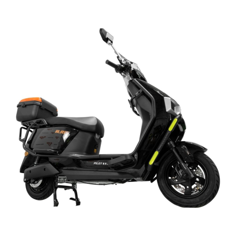 Scuter electric RURIS PILOT SX710N Negru, 2100W, autonomie 59 km, topcase inclus [12]