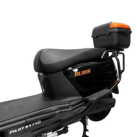 Scuter electric RURIS PILOT SX710N Negru, 2100W, autonomie 59 km, topcase inclus [5]
