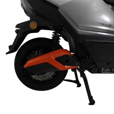 Scuter electric RURIS PILOT SX720G Gri, 2500W, baterie 72V 32Ah, autonomie până la 92 km, topcase inclus [6]