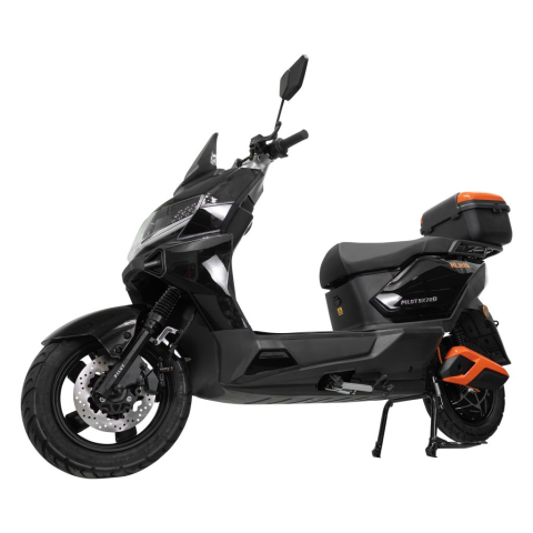 Scuter electric RURIS PILOT SX720N Negru, 2500W, baterie 72V 32Ah, autonomie până la 92 km, topcase inclus [2]