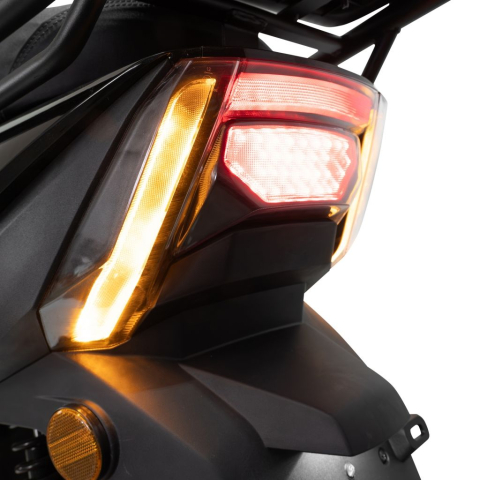 Scuter electric RURIS PILOT SX720N Negru, 2500W, baterie 72V 32Ah, autonomie până la 92 km, topcase inclus [7]